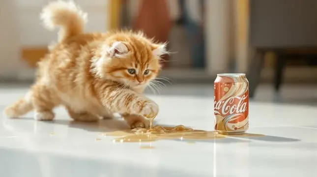 猫咪打翻可乐的爆笑瞬间合集 黄瓜影院 封面